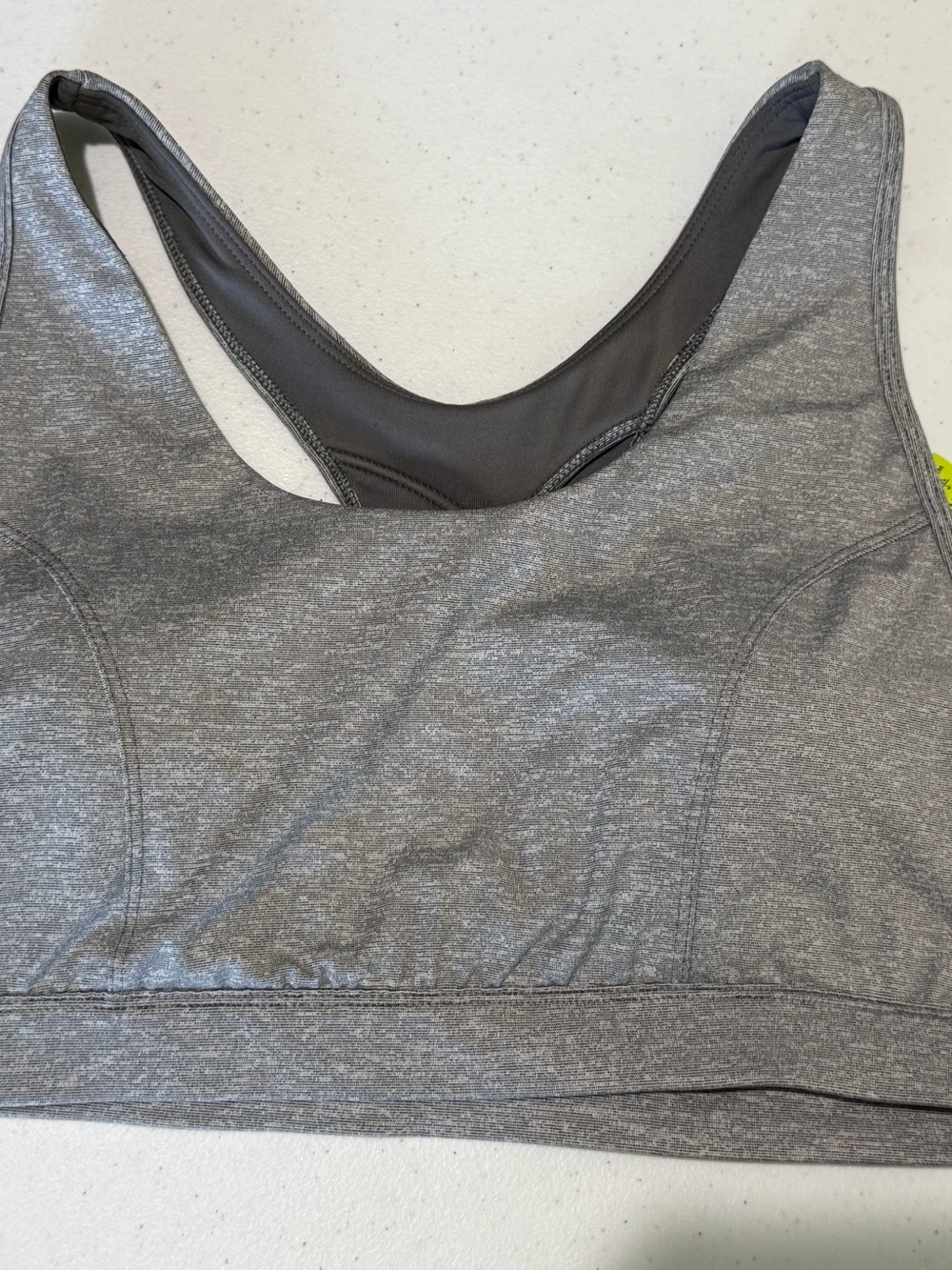 tek gear Heather Gray Racerback Sports Bra